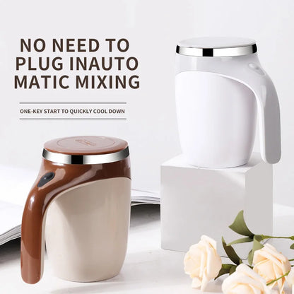 Automatic Stirring Mug - Modern, Eco-Friendly | Stainless Steel