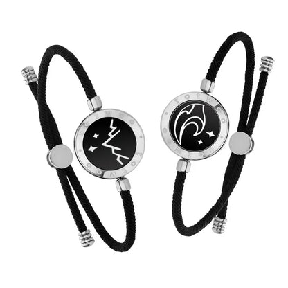 Long Distance Touch Bracelets for Couples – Light-Up & Vibration