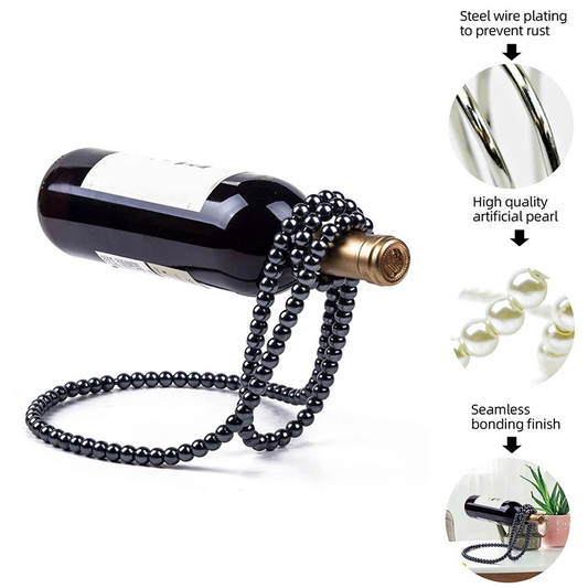 Pearl Wine Rack - Luxury Floating Decor